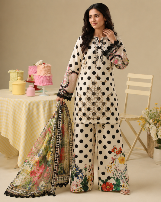 Unstich Maria.B Lawn Suit 3PC