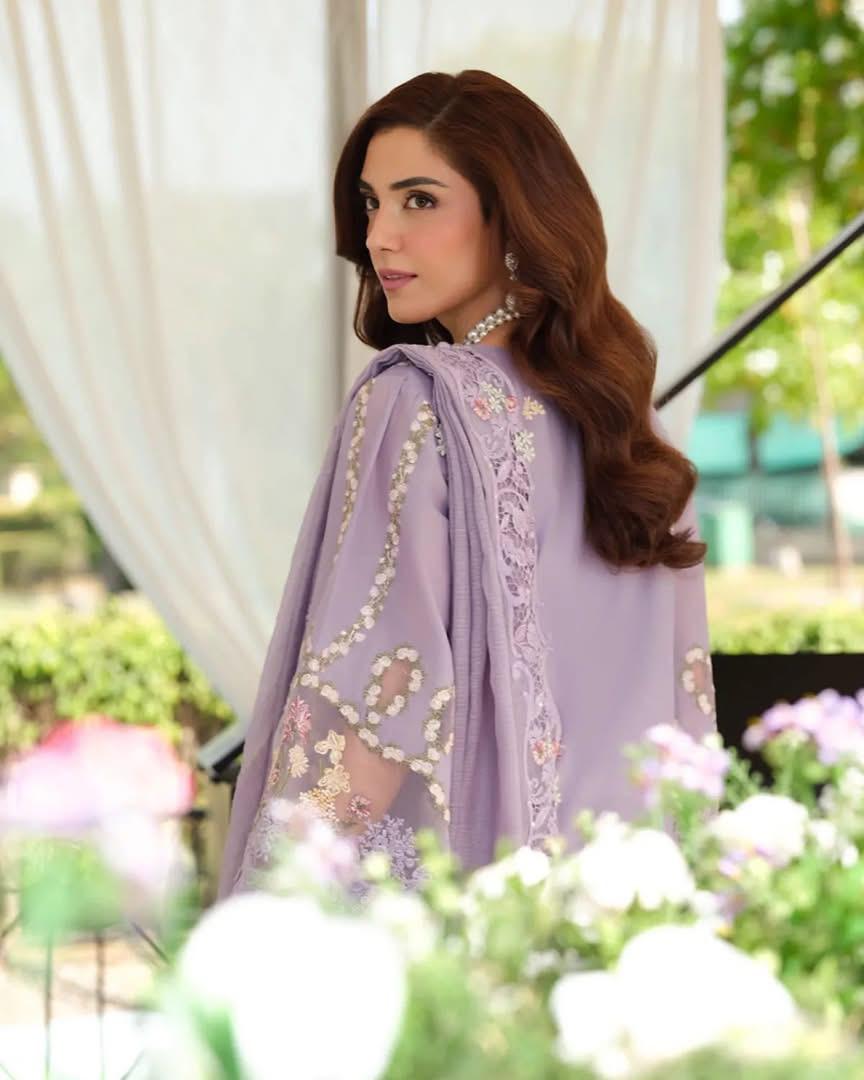 ELAF - 3PC LAWN EMBROIDERED SHIRT WITH KHADDI NET DUPATTA AND TROUSER -DPC-4561