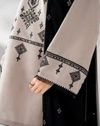 JAZMIN- 3PC LAWN  EMBROIDERED SHIRT WITH BAMBER CHIFFON EMBROIDERED DUPATTA AND TROUSER-DPC-3643