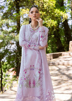‎HUSSAIN REHAR- 3PC LAWN EMBROIDERED SHIRT WITH DIGITAL MONAR DUPATTA AND TROUSER-DPC-3592