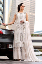 ‎‎‎‎‎‎‎‎‎‎‎‎‎‎‎‎‎‎‎MARIA B- 3PC LAWN HEAVY EMBROIDERED SHIRT WITH BAMBER CHIFFON EMB DUPATTA AND TROUSER-DPC-4267