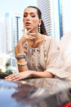 ‎‎‎‎‎‎‎‎‎‎‎‎‎‎‎‎‎‎‎MARIA B- 3PC LAWN HEAVY EMBROIDERED SHIRT WITH BAMBER CHIFFON EMB DUPATTA AND TROUSER-DPC-4267