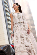 ‎‎‎‎‎‎‎‎‎‎‎‎‎‎‎‎‎‎‎MARIA B- 3PC LAWN HEAVY EMBROIDERED SHIRT WITH BAMBER CHIFFON EMB DUPATTA AND TROUSER-DPC-4267