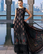 ‎MARIA B- 3PC LAWN HEAVY EMBROIDERED SHIRT WITH BAMBER CHIFFON EMB DUPATTA AND TROUSER-DPC-4339