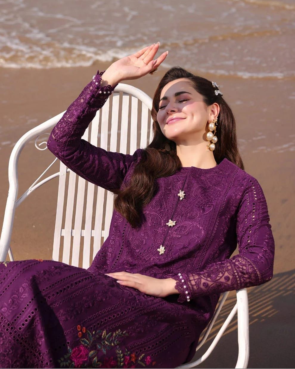 ‎‎‎‎‎‎‎‎‎‎‎‎‎‎‎‎‎‎‎‎‎‎‎‎‎‎IMROZIA - 3PC LAWN EMBROIDERED SHIRT WITH CHIFFON PRINTED DUPATTA AND TROUSER -DPC-4408