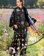 ‎‎‎‎‎‎‎MARIA.B-3PC LAWN EMBROIDERED PRINTED SHIRT WITH CHIFFON PRINT DUPATTA AND PRINT TROUSER-DPC-2521