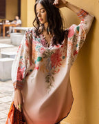 MUSHQ-3PC LAWN PRINTED SHIRT WITH CHIFFON PRINT DUPATTA AND PRINT TROUSER-DPC-2507