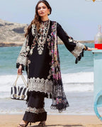 ‎‎‎‎‎‎‎‎‎‎‎‎‎‎‎‎‎‎‎‎ELAF-3PC LAWN EMBROIDERED SHIRT WITH CHIFFON PRINTED DUPATTA AND EMB TROUSER-DPC-4697