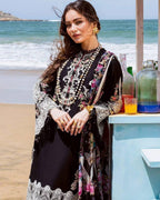 ‎‎‎‎‎‎‎‎‎‎‎‎‎‎‎‎‎‎‎‎ELAF-3PC LAWN EMBROIDERED SHIRT WITH CHIFFON PRINTED DUPATTA AND EMB TROUSER-DPC-4697