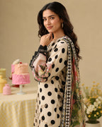 ‎‎‎‎‎‎‎‎MARIA.B-3PC LAWN EMBROIDERED SHIRT WITH CHIFFON PRINTED DUPATTA AND TROUSER-AHZ-0019